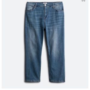 *NWT Pistola Mackenzie High Rise Crop Straight Leg Jean*